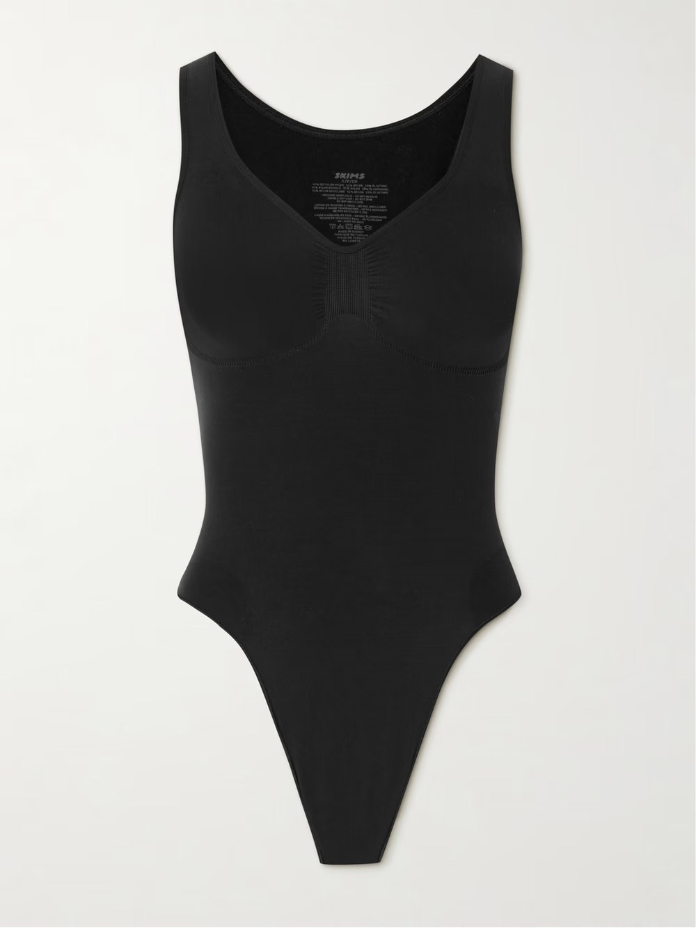 SKIMS Seamless Sculpt Scoop Neck Thong Bodysuit